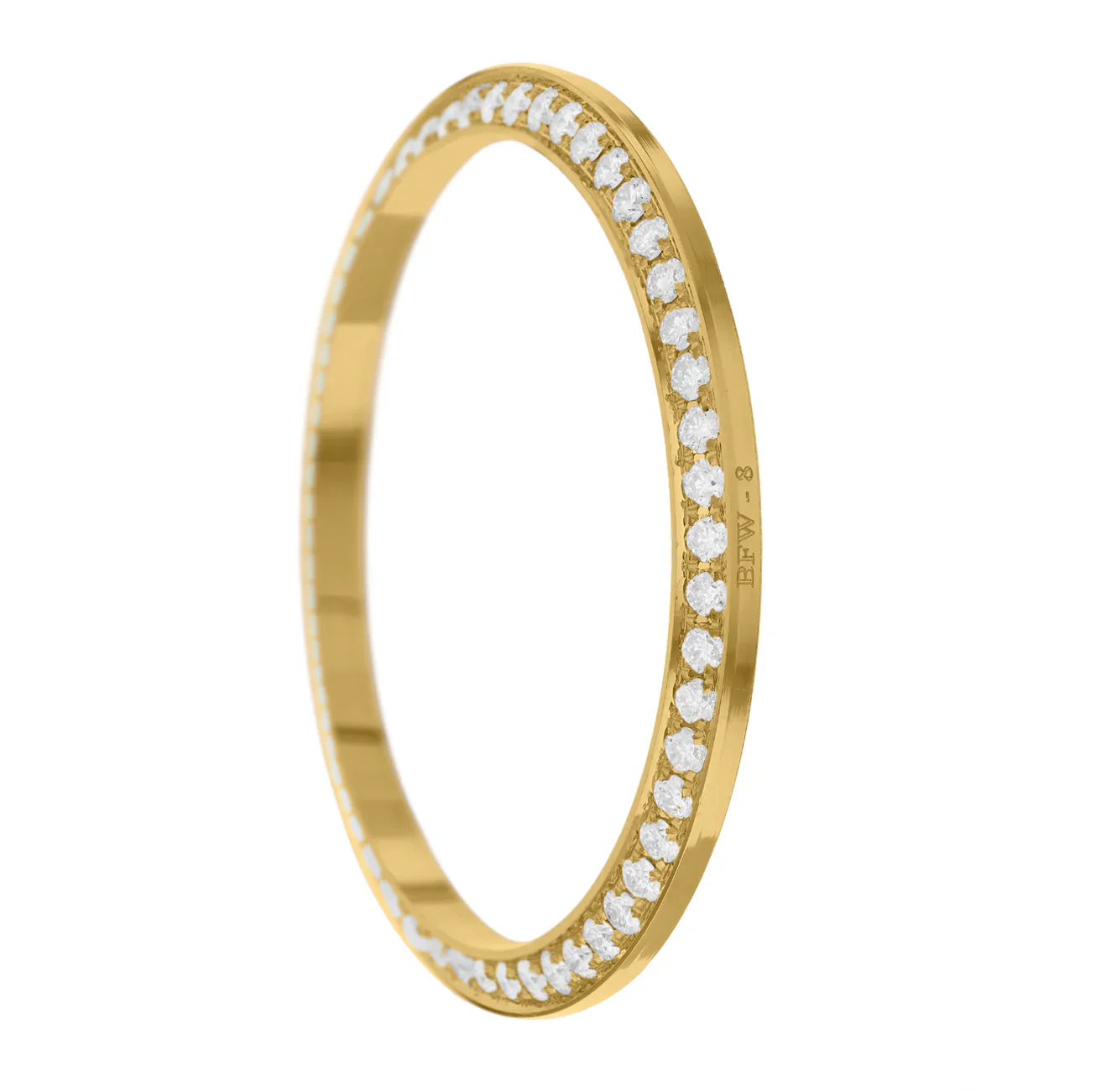 36mm/31mm/26mm Pave Four Prong 1.30ct Custom Diamond Bezel