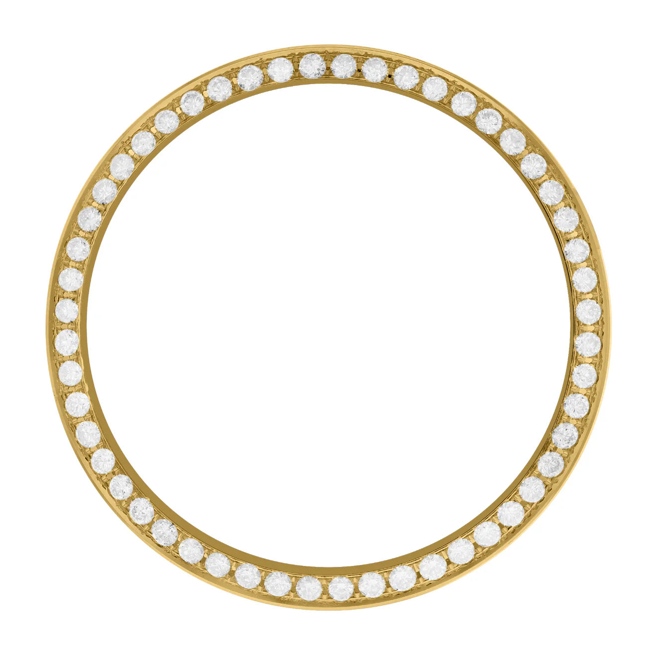 36mm/31mm/26mm Pave Four Prong 1.30ct Custom Diamond Bezel