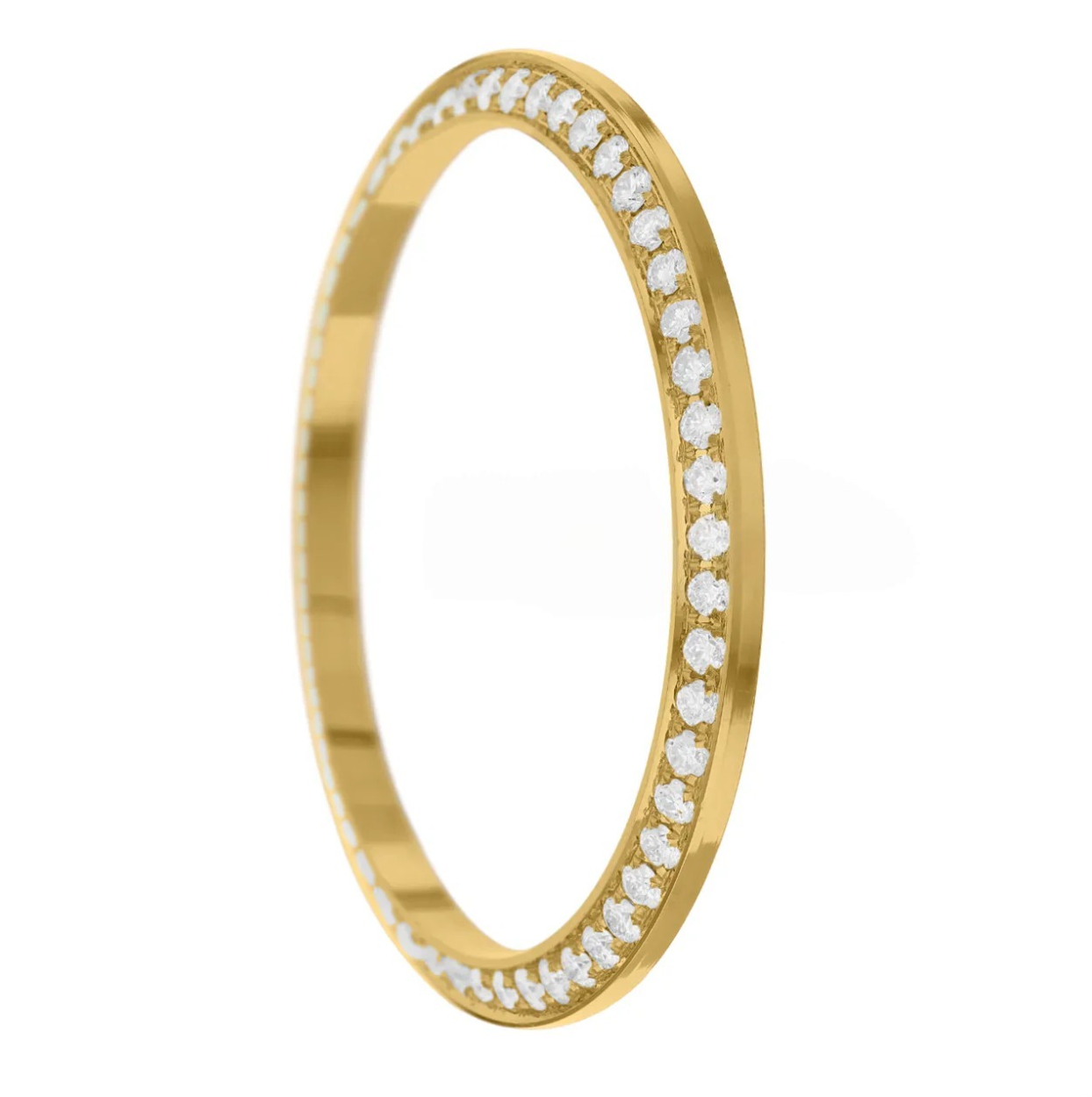 36mm/31mm/26mm Pave Four Prong 1.30ct Custom Diamond Bezel